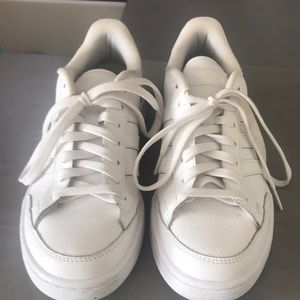 White leather Adidas Sneakers
